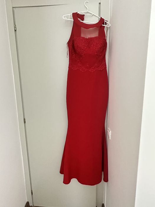 Официална дамска дълга рокля за коктейл или събитие -сватба