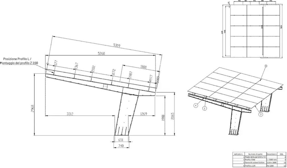 Carport auto pentru parcare auto 6m latime x 5.3m lungime