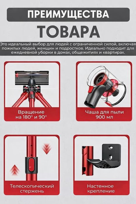 Супер Беспроводной пылесос от фирмы SmartX. C новогодной Скидкой.