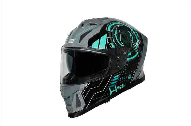 Casca moto FullFace NOUA Origine Etna Cyberpunk (ATV/UTV/ENDURO/MOTO)