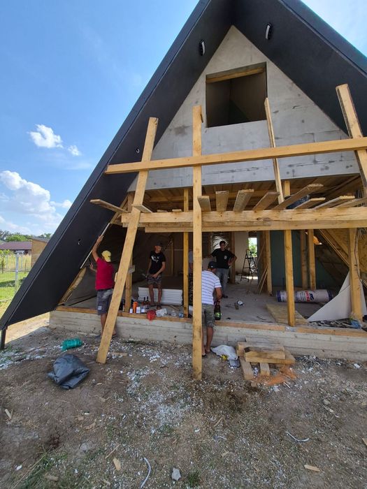 Construim case din lemn