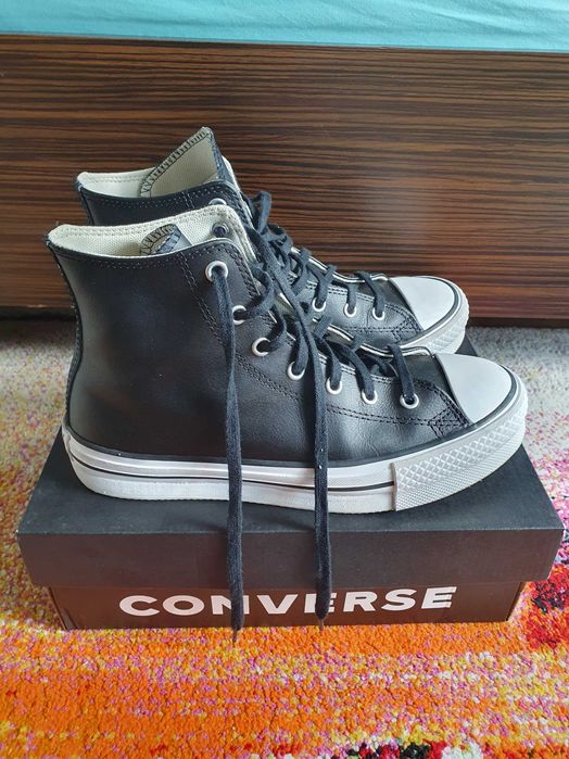 Vand adidasi Converse, piele,  mar. 37,5