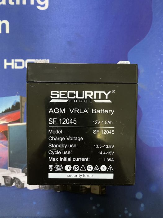 Акуммулятор 12v 4.5Ah