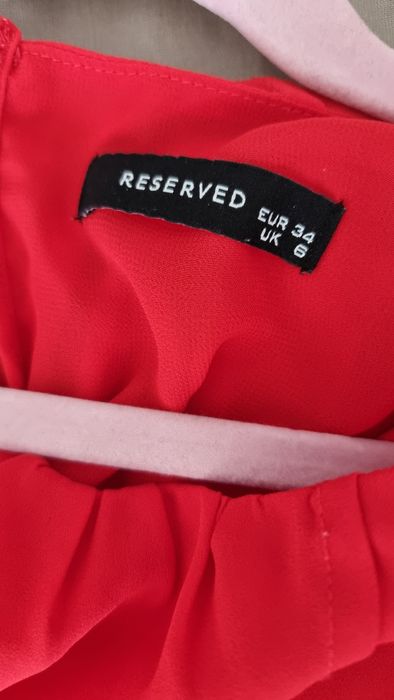 Rochie roșie lungă XS