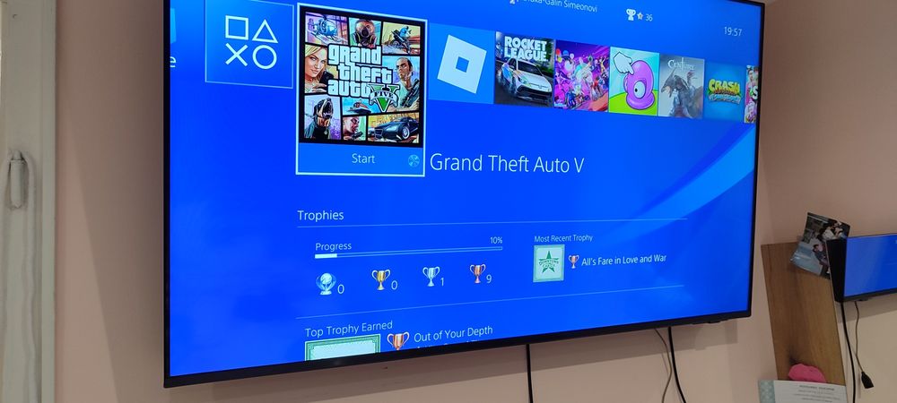 PlayStation 4 Pro с 1TB памет, втора употреба.