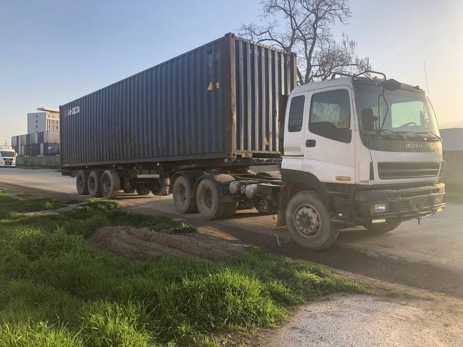 Isuzu oʻtgach Kontenaravoz prisep