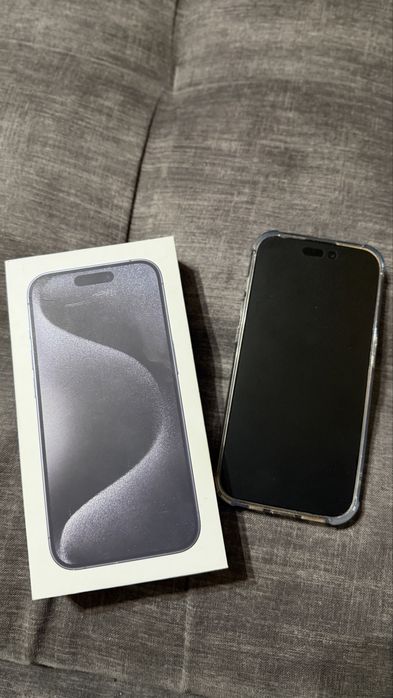 iPhone 15 Pro 256 Black Titanium