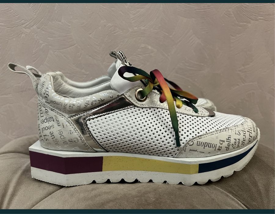 Кроссовки кожанные Турция бренд