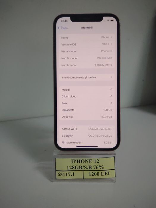 iPhone 12 128Gb(efn)