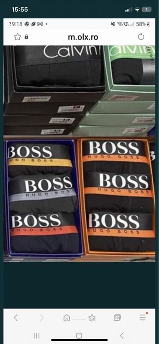 Boxeri barbati 3 la set 75