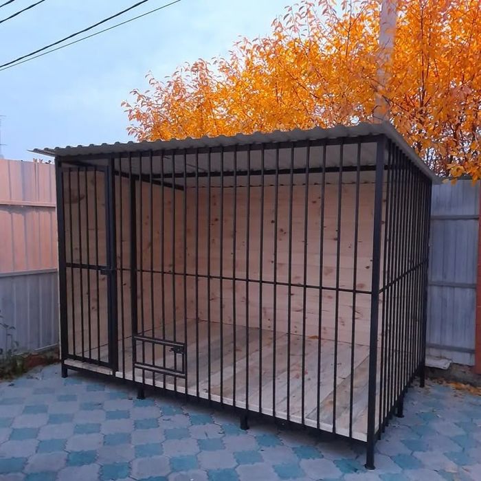 Вольер для собак будка утепленный