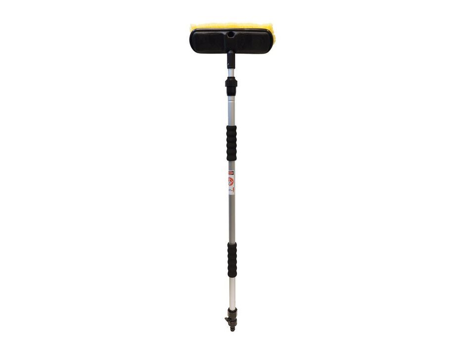 Perie spalat auto Protecton cu bara extensibila 95-160 cm, conectare la furtun de apa si alimentare blocabila