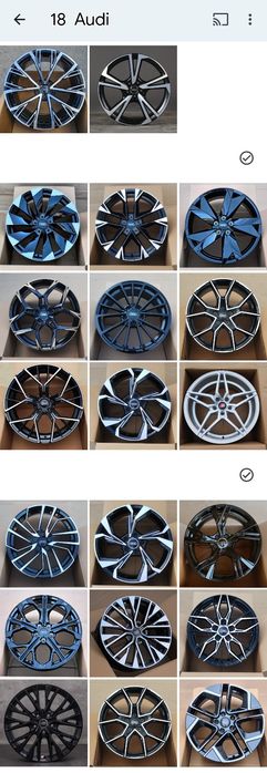 Jante 18 Audi Rotor S-line R18 pt Audi A4 A5 A6 A7 A8 Q3 Q5 Q7