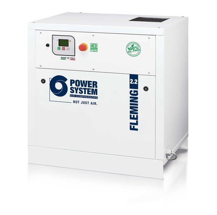 Compresor fara ulei POWER SYSTEM Fleming - OIL-FREE SCROLL 2.2-30 KW 8/10 BAR