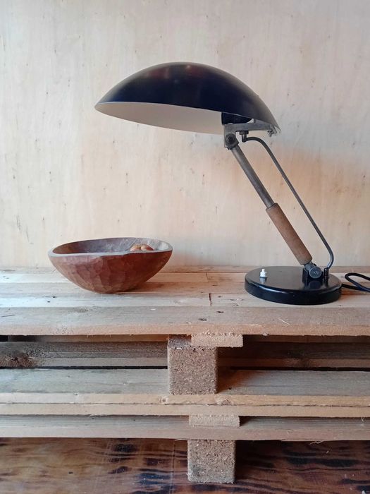 Ретро лампа Karl Trabert – Bauhaus / индустриален дизайн, Германия