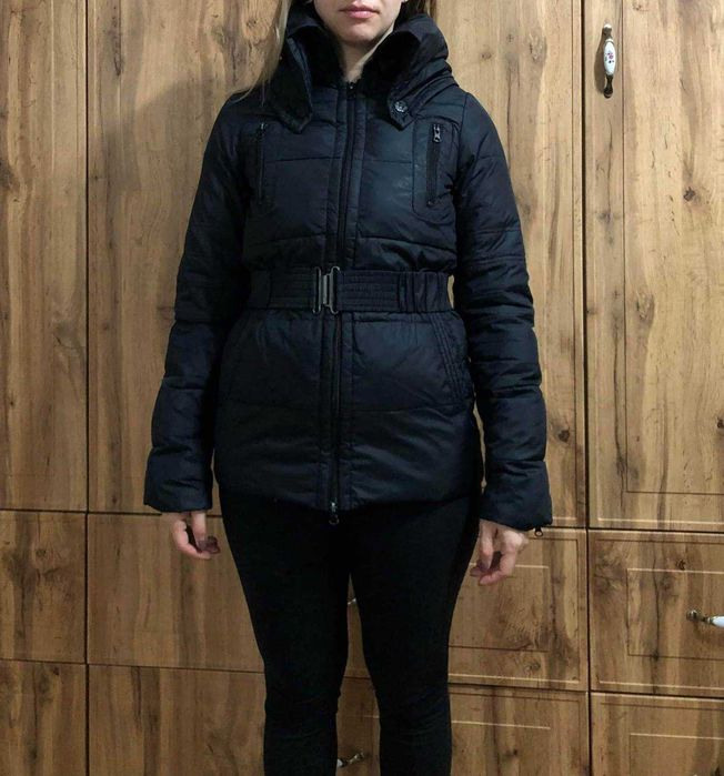 Geaca de iarna cu pene, marimea S