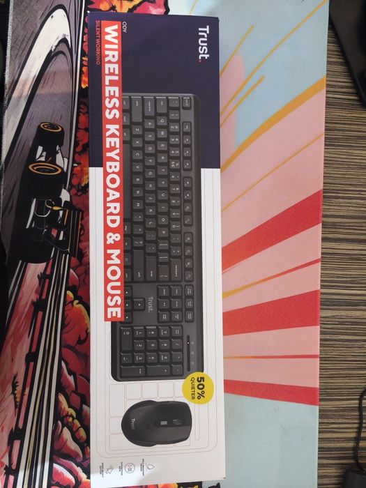 Kit tastatura și mouse Trust ODY