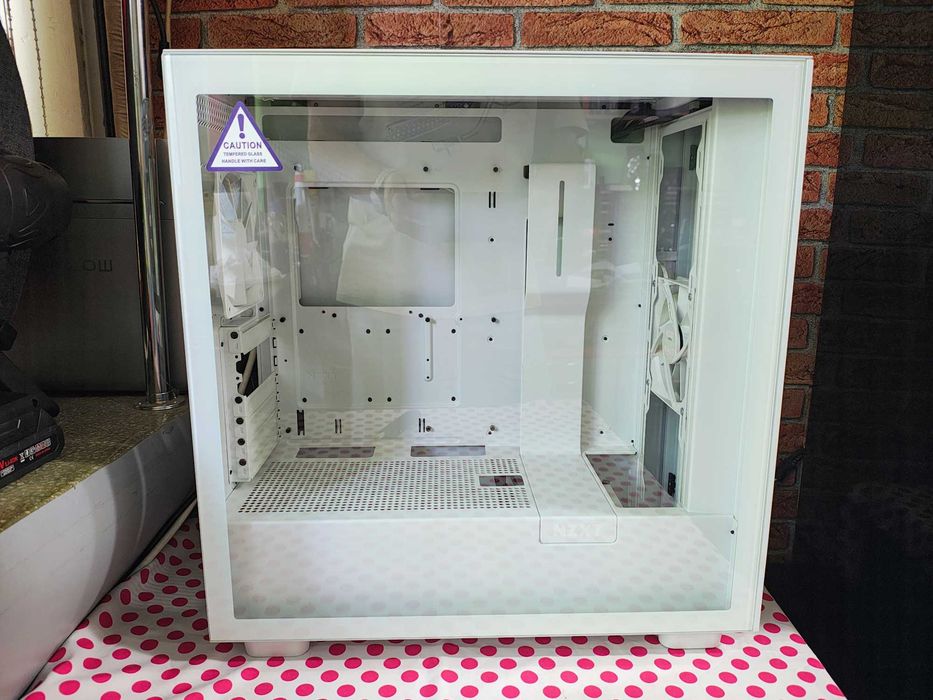 Carcasa PC NZXT H7 Flow, Alb mat.