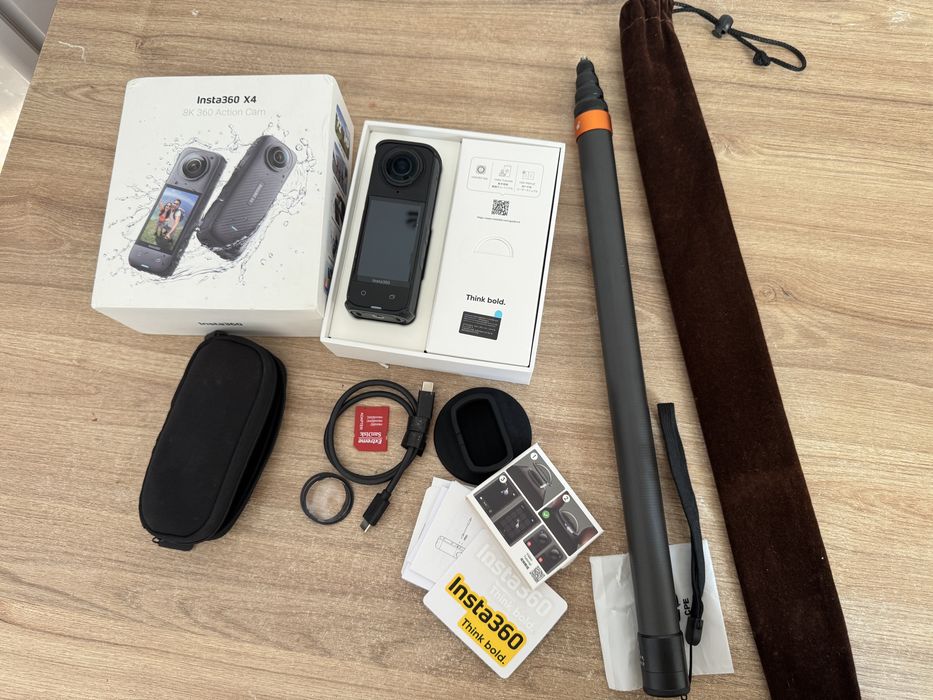 Insta 360 4x  8k action  cam. Экшн камера