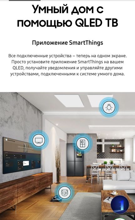 Телевизор Samsung Qled 55 дюймов