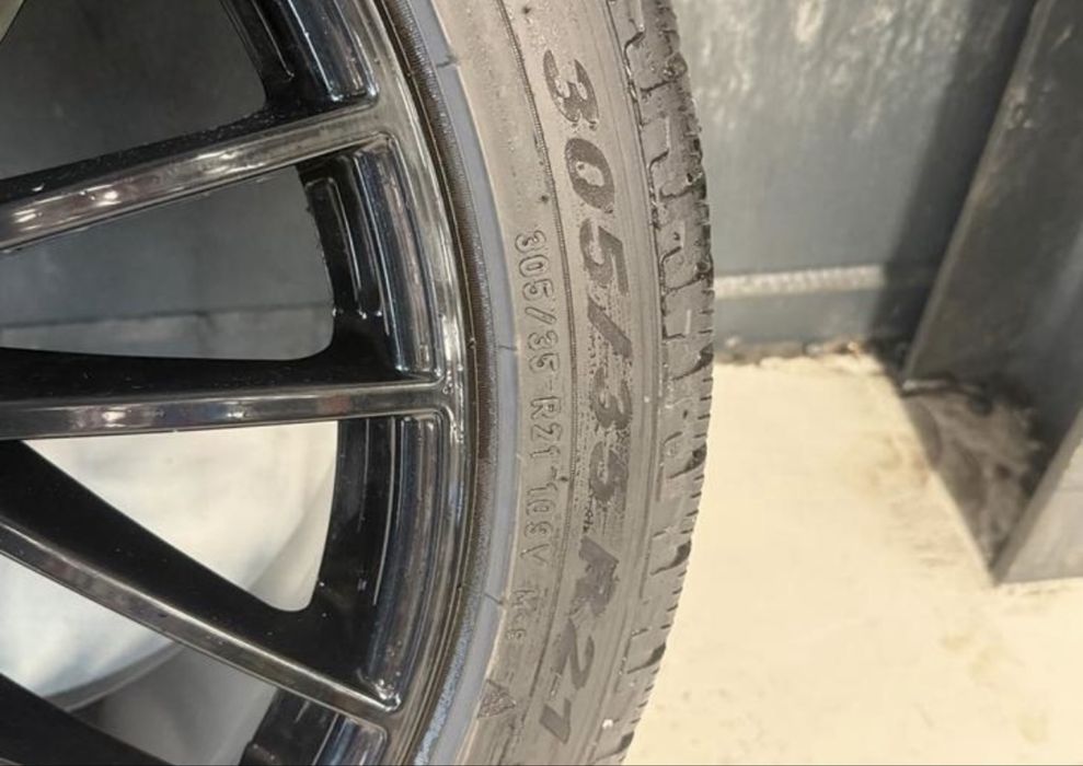 Porsche Cayenne джанти 21 цола със зимни гуми