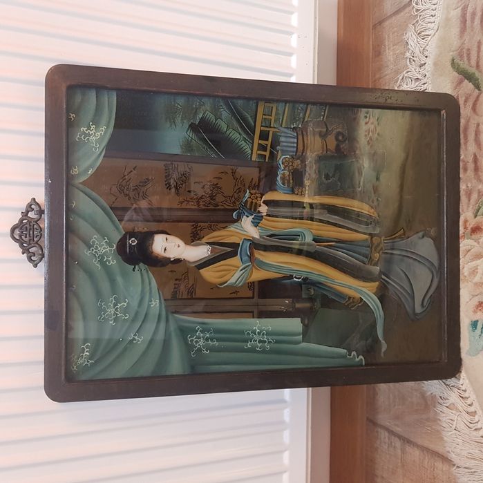 Tablou asiatic vechi