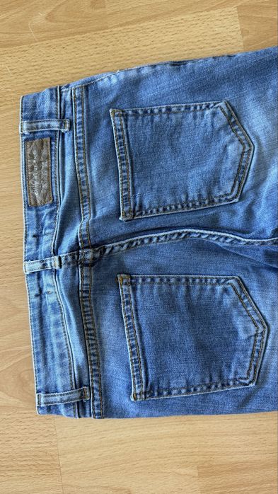 Дънки дълъг крачол светло сини