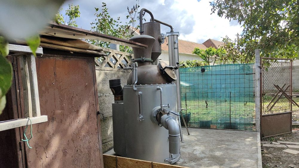 Cazan Distilare Profesional MÜLLER Germania 150L – Dublă Distilare / Baie Aburi