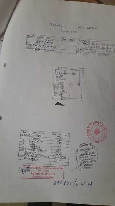 Vând garsonieră Drumul Taberei - Piața Moghioros