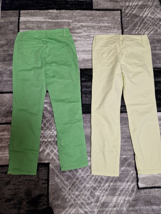 Blugi 3/4,material bun