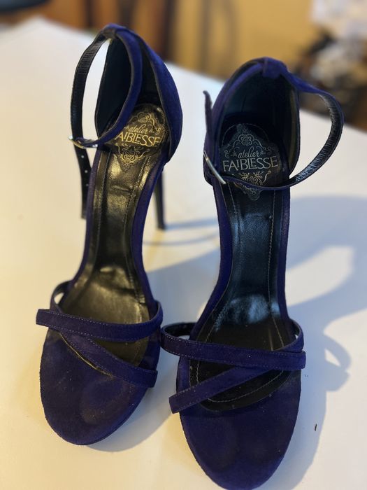 Sandale piele intoara Atelier FAIBLESSE