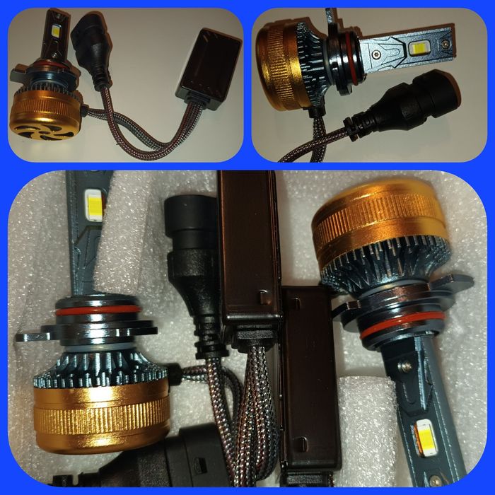 Becuri LED Hir2 9012  Canbus 12V-24V 60000LM set 2buc