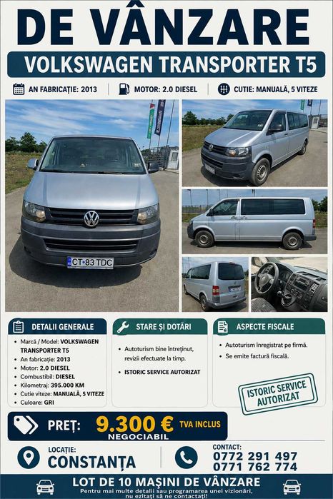 Autoturism de vanzare