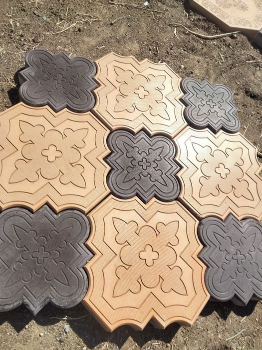 Брусчатка тратуарни плитка өрнек тастар Түркістан