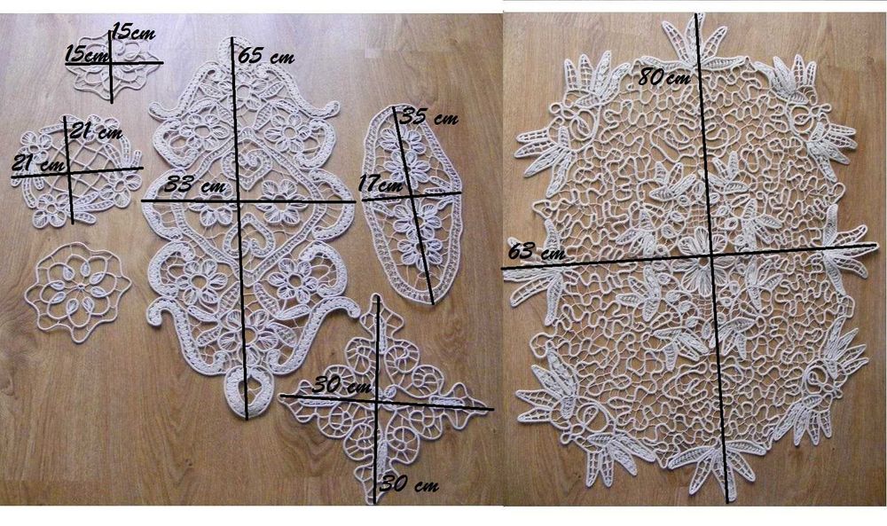 Set deosebit macrame/ mileuri - produs nou