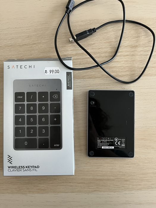 Satechi Slim Wireless Keypad-Space Gray