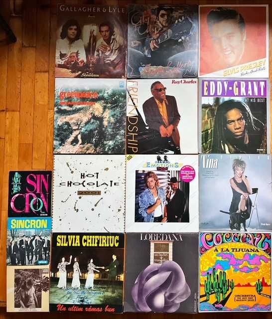 Col viniluri: Waits, Boney M, M. Davis, Beatles, Sincron, S. Chifiriuc