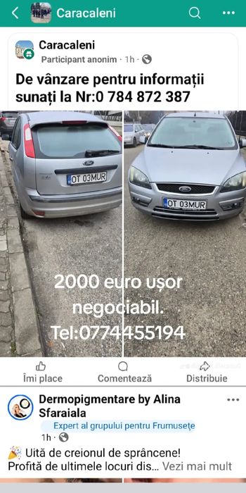 De vânzare ford focus