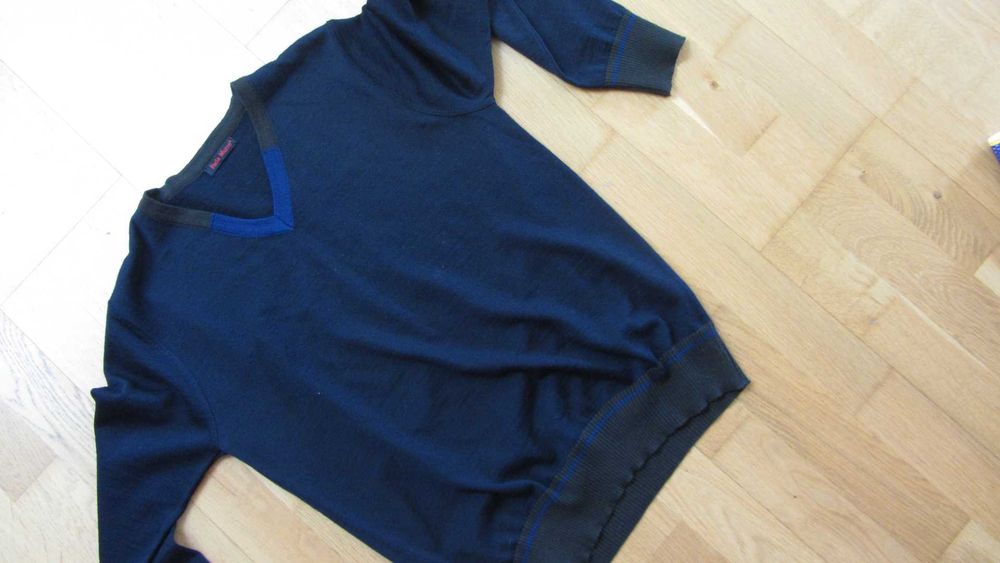 Pulover Nou Original Pada Mure lana mar S-M gen office elegant