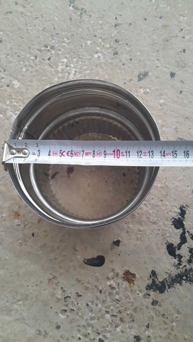 Неръждаем гъвкав димоотвод Ф120