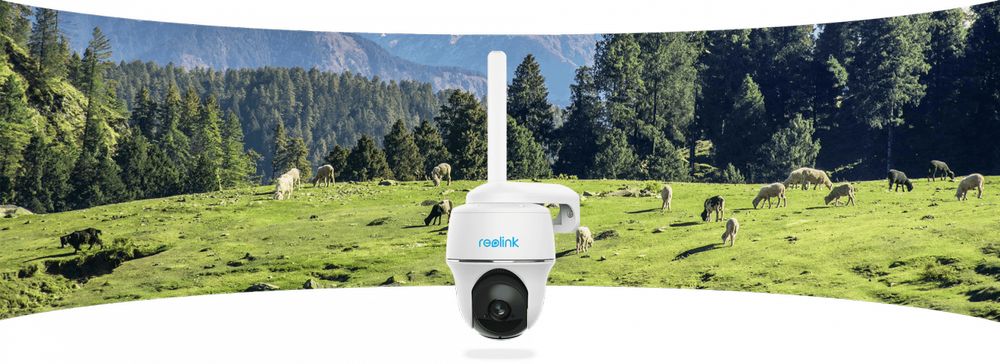 Camera de supraveghere Reolink Go PT cu panou solar, 4G-LTE