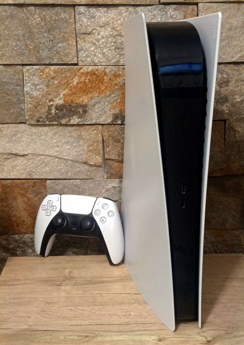 Ps5/Playstation 5 Digital 1 TB HDD cu+10 jocuri+2 Controllere Wirelles