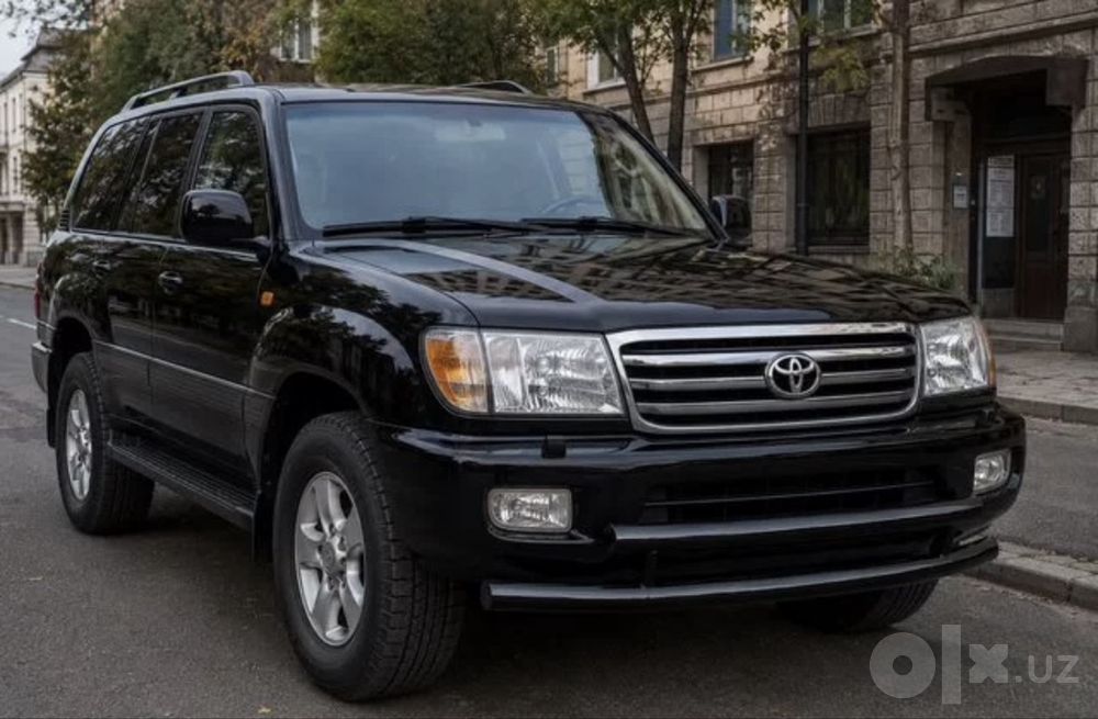 Защита бампера на Toyota Land Cruiser 200 100