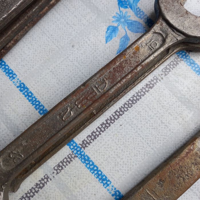 Ключи рожковые советские