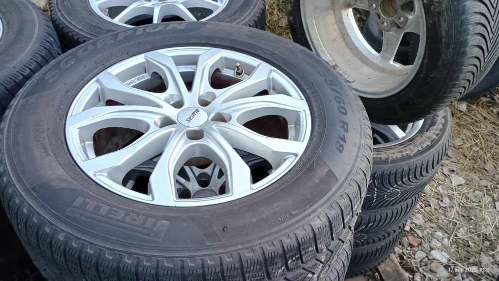 Roti Iarna Audi Q7 4M 5x112 R18 8J ET25  Pirelli 255/60R18 Touareg 2