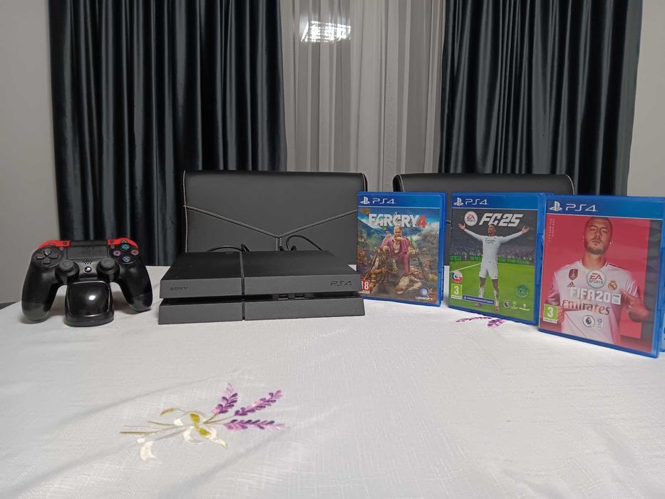 PlayStation 4 – 500 GB – Pachet complet