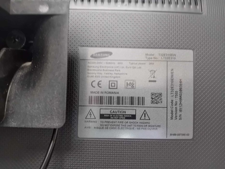 (Ag33) Televizor Samsung Non-Smart 32" / 81cm Garantie 2 ani