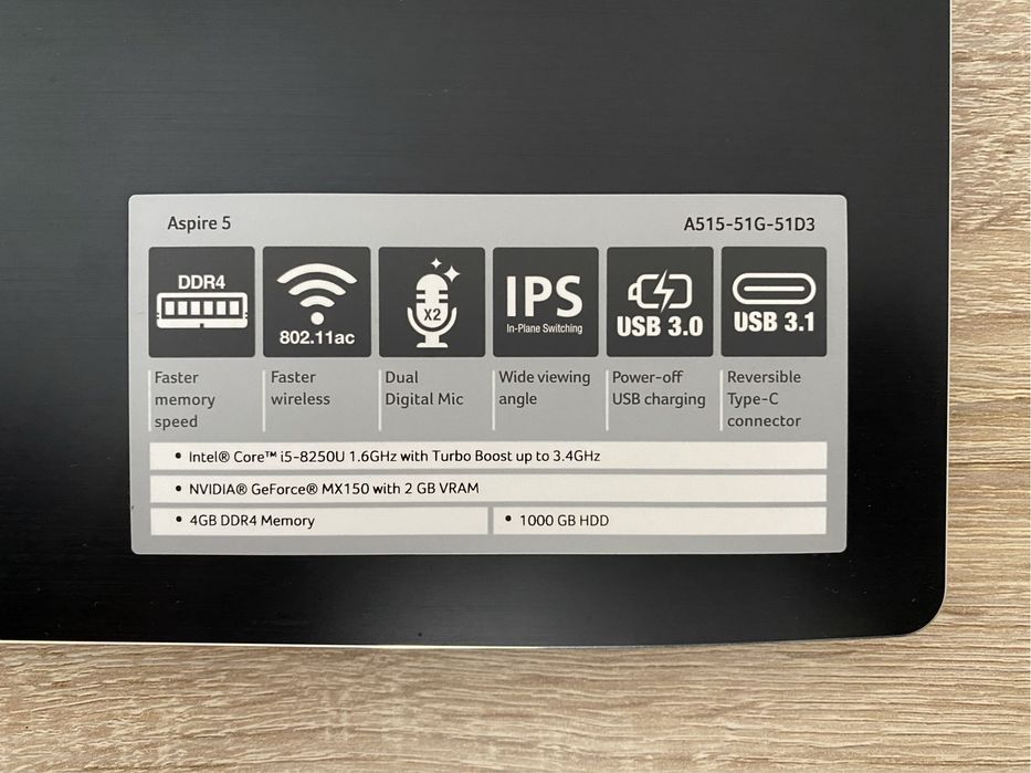 Laptop Acer Aspire 5