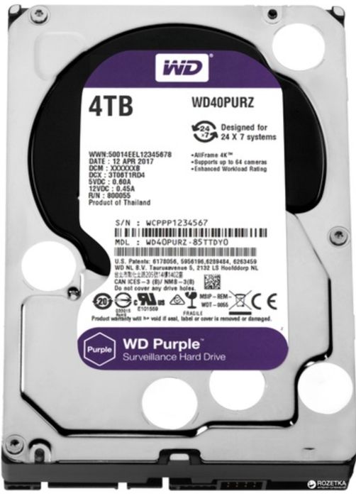 Продам жёсткий диск 4Tb