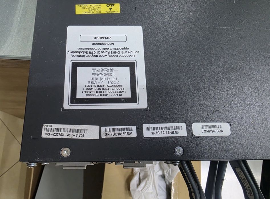 Коммутатор Cisco Catalyst WS-C3750X-24P-S V06